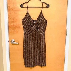 Black & Golden Dress